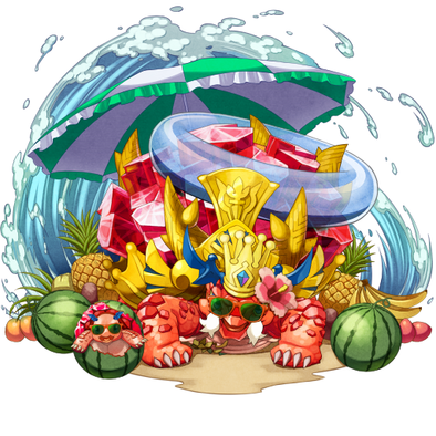 オセロニアのサマーキングドラゴンタートルの画像