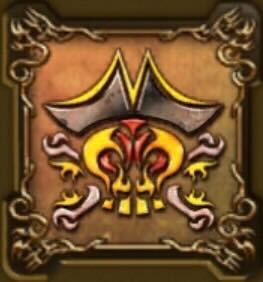 キャプテン・クロウの紋章・盾