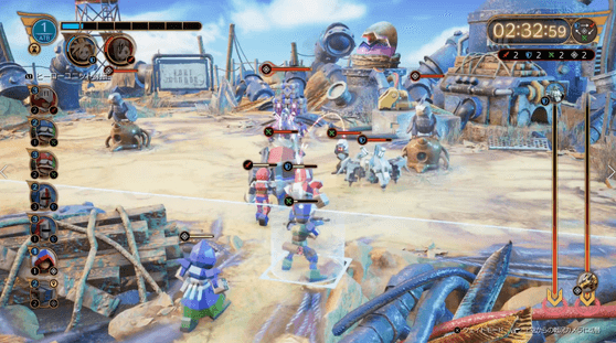 シューターを配置