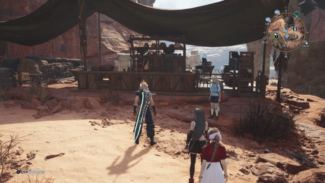 キママ牧場のチョコボショップのNPCの画像