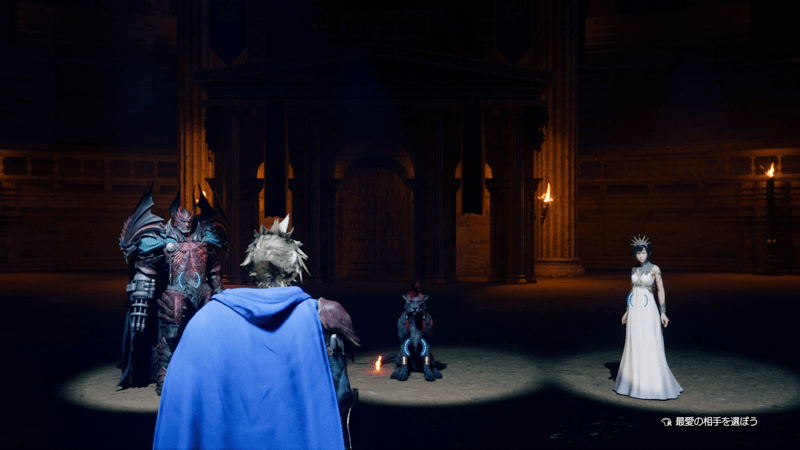 全幕を通してどのキャラを選択しても問題ない