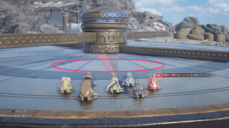 フロッグフラッグのコツ2