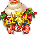 オセロニアの新春キングドラゴンタートルの画像