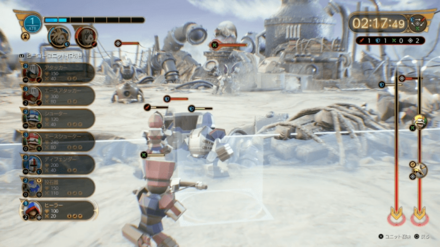 ヒーラー左配置