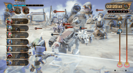 エースアタッカーを配置