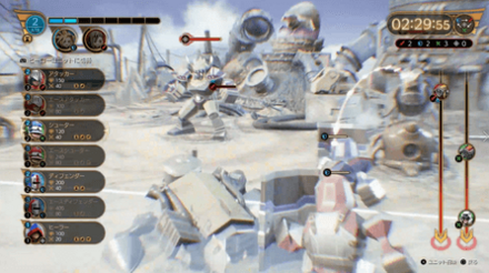 アタッカーを配置