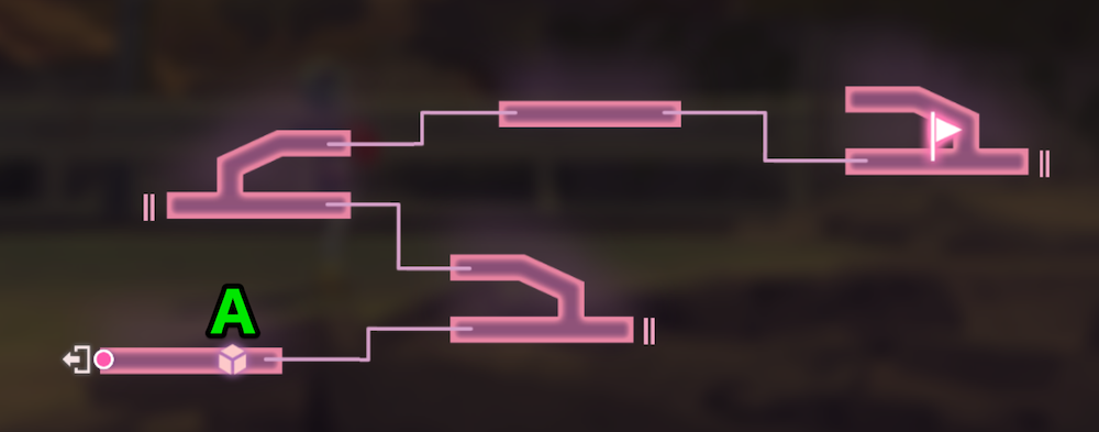 ダンジョン「町田」のマップ