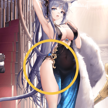 少女廻戦のミルクプリンのタップする場所