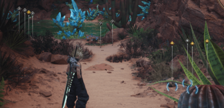 ライフスポット周辺の素材