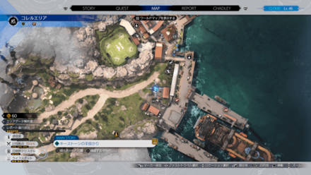 サークレットのマップ