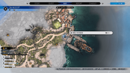 潮風の港湾倉庫