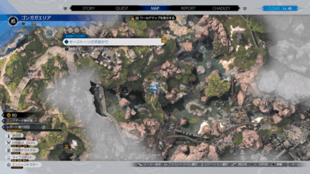 サファイアのマップ