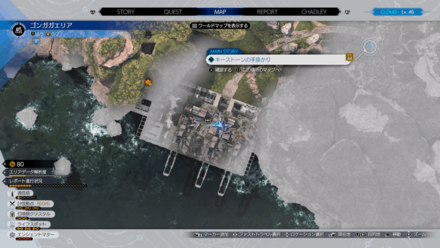 3000ギルのマップ