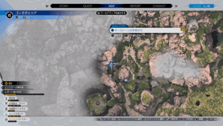 サファイアのマップ