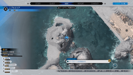 星魔石のマップ