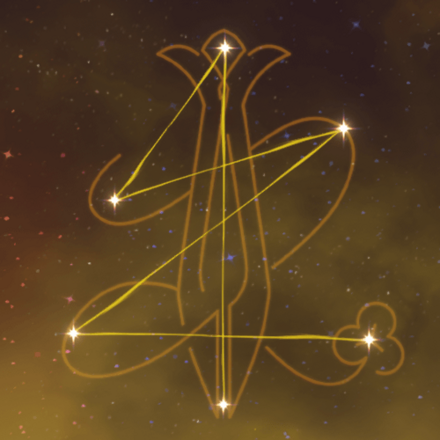 千織の星座画像