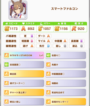 JBCクラシックのスマートファルコン