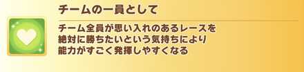 チームの一員として