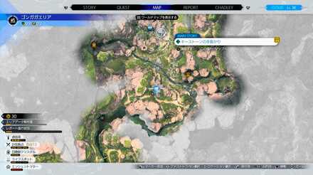 エーテルのマップ