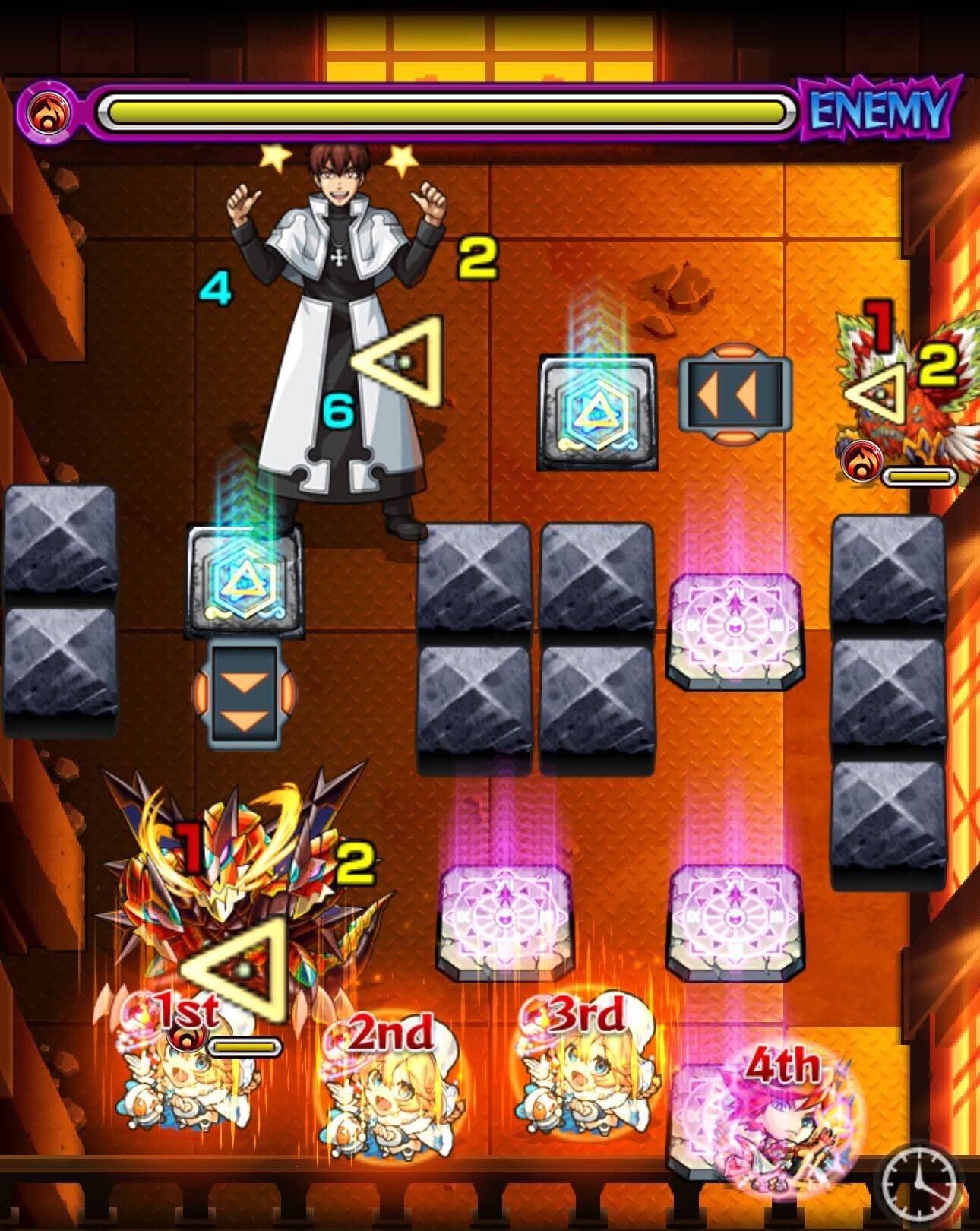 烈火星宮 ステージ