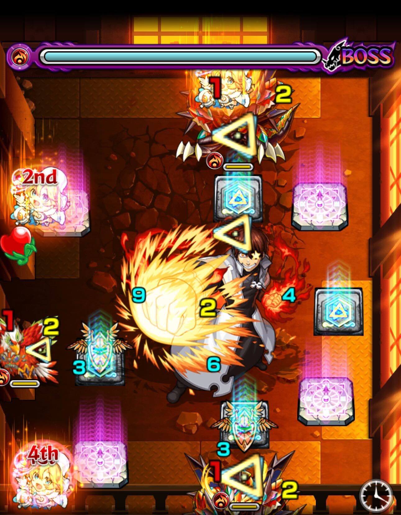 烈火星宮 ステージ