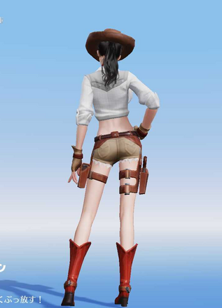 ウェスタンガンマン画像