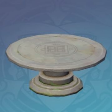 茶荘の石机-「優雅な趣」の画像