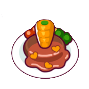 特上にんじんハンバーグ