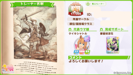 トレーナー名刺