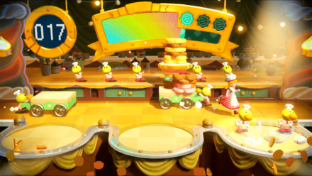 クッキー作りでランプを1つ点灯させる