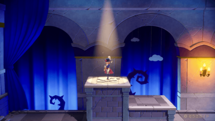 スポットライトの場所