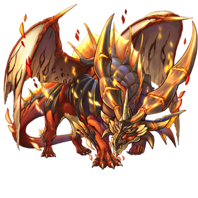 オセロニアの［溶炎竜］ヘルクラネウムの画像