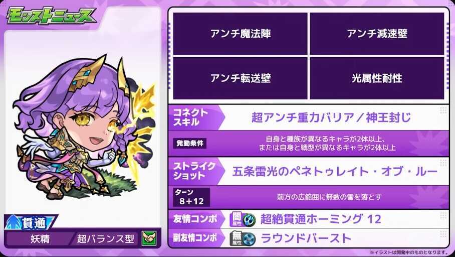 ブリューナク ステータス