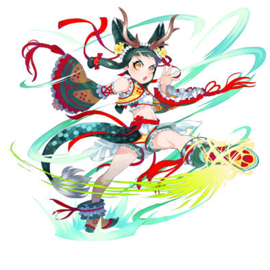 オセロニアの［疾脚竜女］香蘭の画像