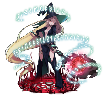 オセロニアの［魔道探求］ブラックウィッチの画像