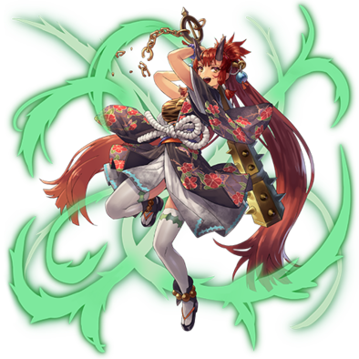 オセロニアの［嗜虐の荊棘］茨木童子の画像