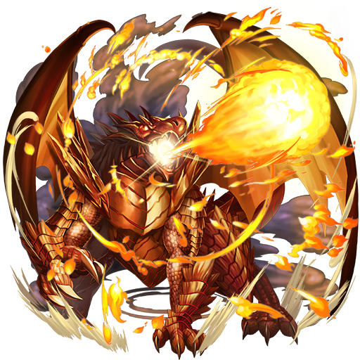 オセロニアの［炎撃竜］ファイアドレイクの画像