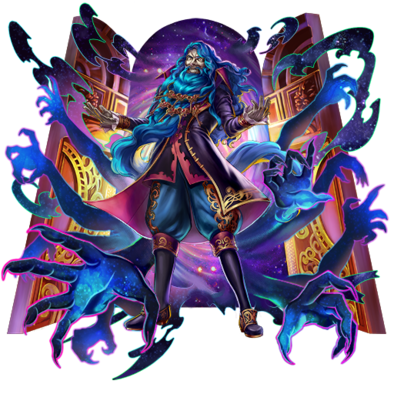 オセロニアの［幽遠たる蒼毛公］ジルドレの画像