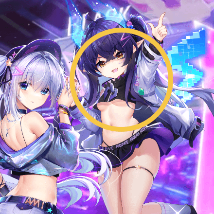 少女廻戦のTufanoのタップする場所