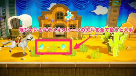 荒野のカウガールのキラメキストーンの場所5