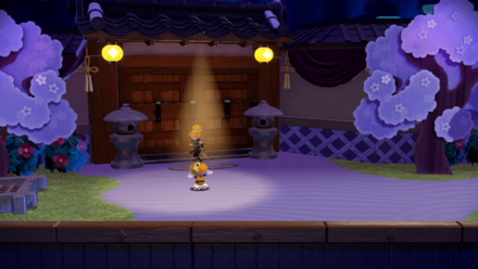 忍者-1スポットライトの場所