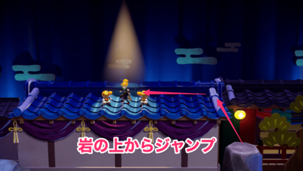 忍者-1スポットライトの場所