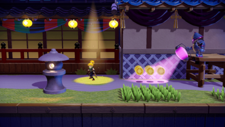 忍者-1スポットライトの場所