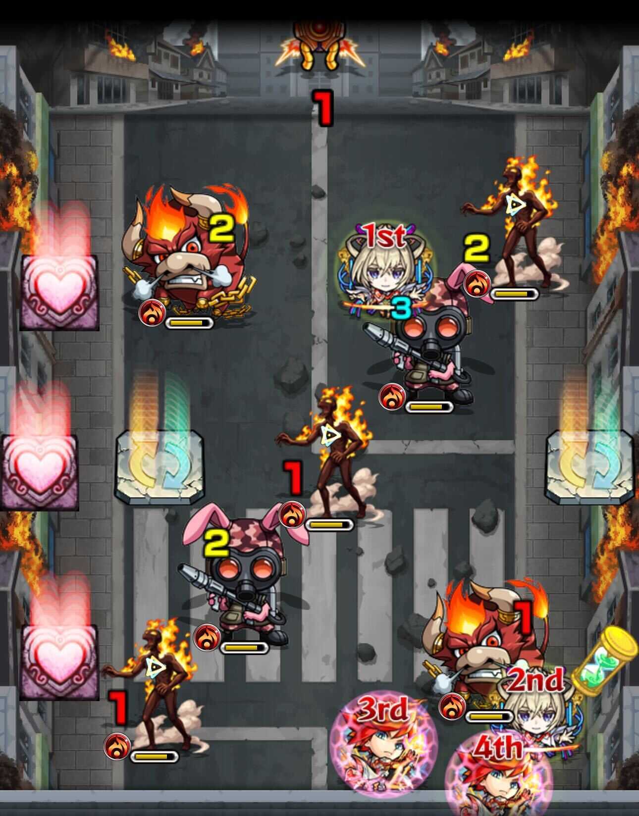 市街地大火災 ステージ