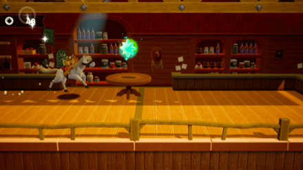 夕陽のカウガールのキラメキストーンの場所1