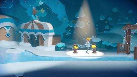 フィギュアスケーター-1スポットライトの場所