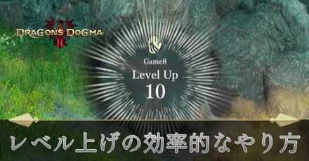 レベル上げの効率的なやり方・経験値稼ぎ