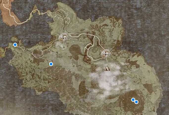 泡立つ粘液の採集ポイント