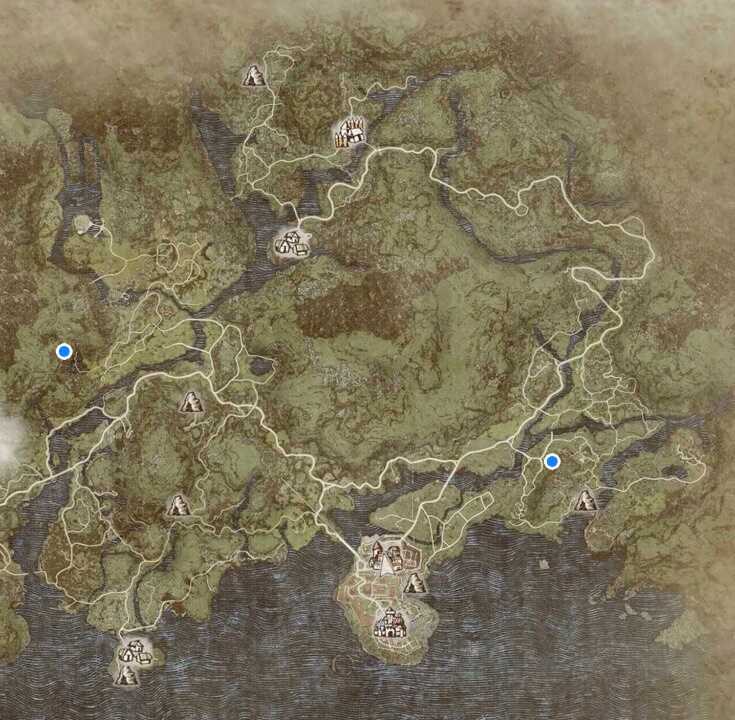 赤銅岩の採集ポイント