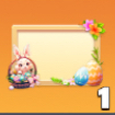 ハッピーイースター吹き出し